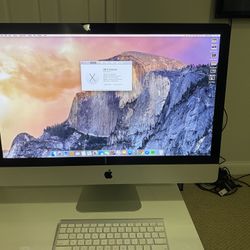 Apple Mac Desktop 27 Inches 
