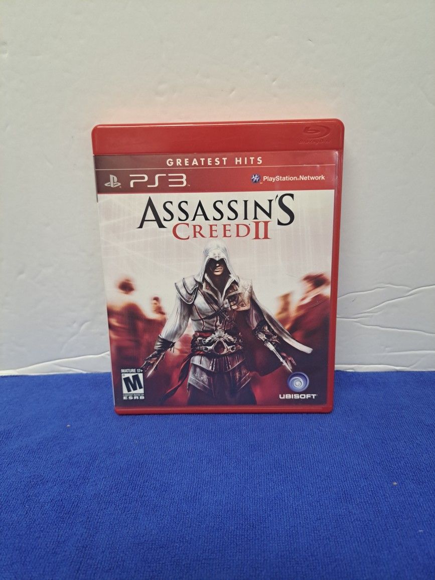 Assassin's Creed 2 With No Manual For Playstation 3