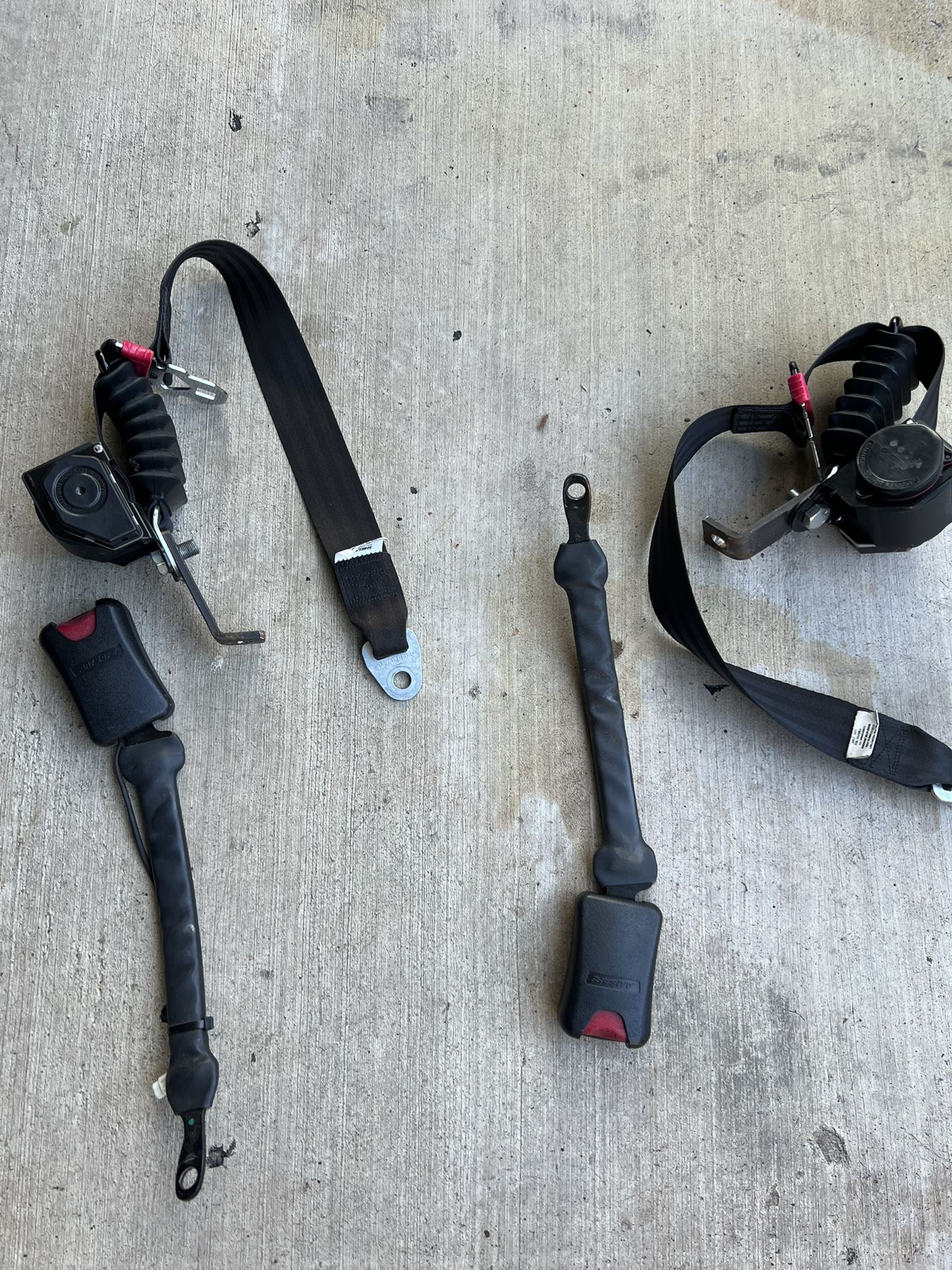 Side By Side Seat Belts 