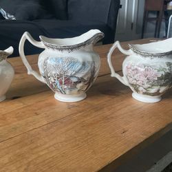 Johnson Bros, the friendly village, pitcher set