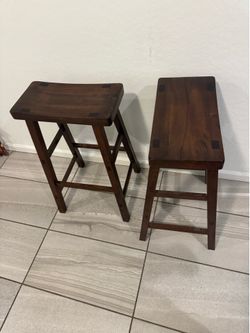 Wooden Barstools