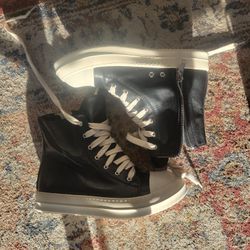 Unbranded Rock Punk Dark Black Shadow MENS Fashion Sneakers Black White Mens Size 8