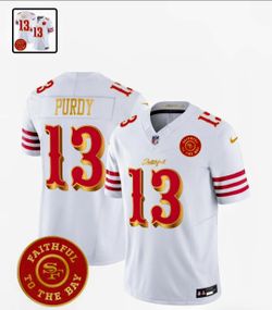 Nike SF 49ers Brock Purdy #13 Jersey Size L