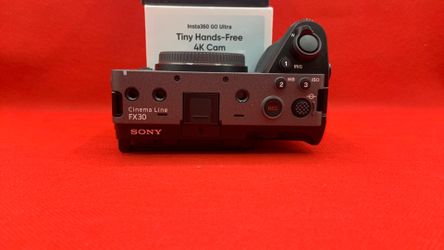 Sony FX30. Open box