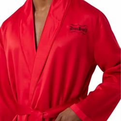 Dogg Supply by Snoop Dogg Mens Poly Satin Robe.... CHECK OUT MY PAGE FOR MORE ITEMS