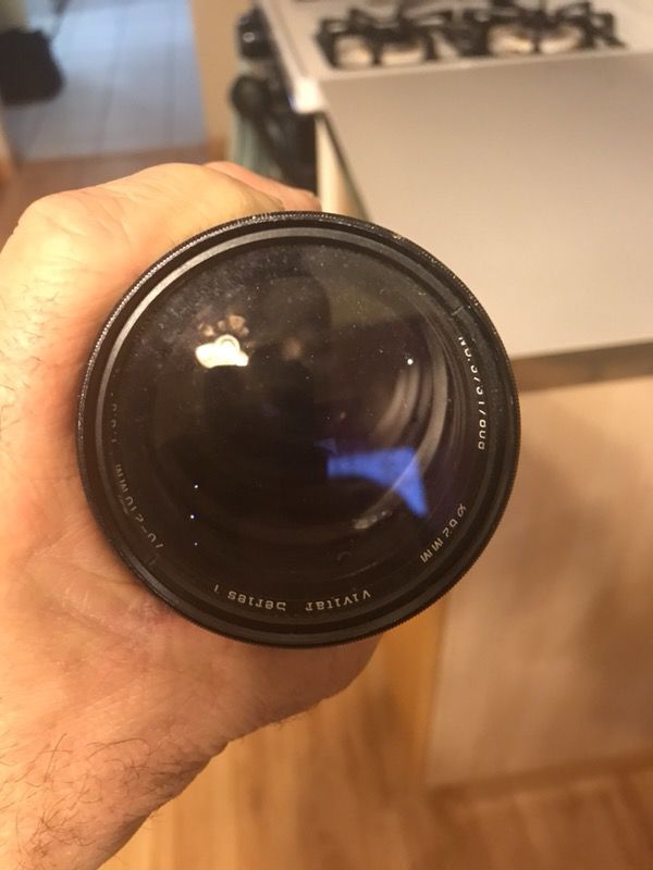 Cameras and lenses and filters