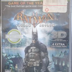 Batman: Arkham Asylum -- Game of the Year  (Microsoft Xbox 360, 2010)