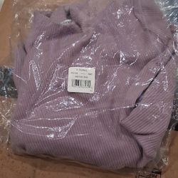 HANES WOMEN MOCKECK RIBBED BODYSUIT 