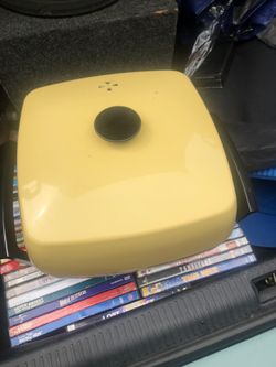 Vintage 10 inch square electric skillet