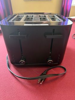 Zwilling 4-Slice Black Toaster