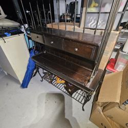 3 Piece Matching Dining Table And Family Room Set