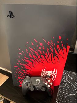 PS5 DISC + Controller Spider Man limited edition