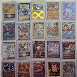 Pokemon Cards And Slab