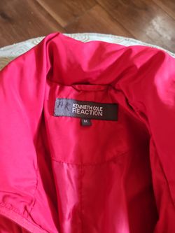 Kenneth Cole Reaction Red Jacket Size M