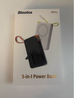 Btootos 3 in 1 power bank