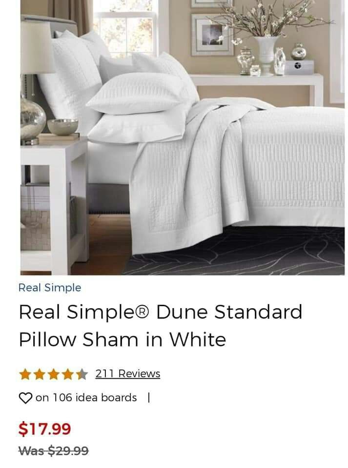 Real simple hotsell dune pillow sham