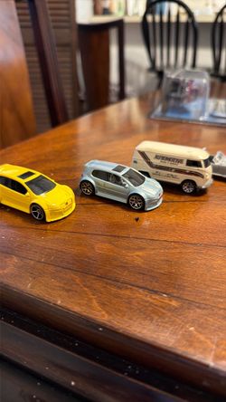 Die-Cast Toy Cars Set of 7 vw and cobra
