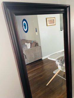 Solid wood mirror Espejo Macizo de Madera