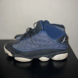 NIKE AIR JORDAN XIII 13 RETRO LOW BRAVE BLUE WHITE BLACK NAVY 310810-407 9.5