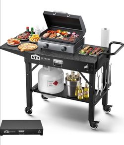 Portable Outdoor Grill Table Leteuke
Brand new