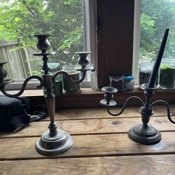 Candle Stick Holders Gothic 