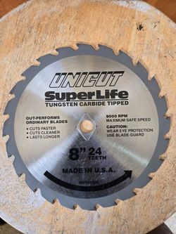8 inch saw blade carbide 24 teeth