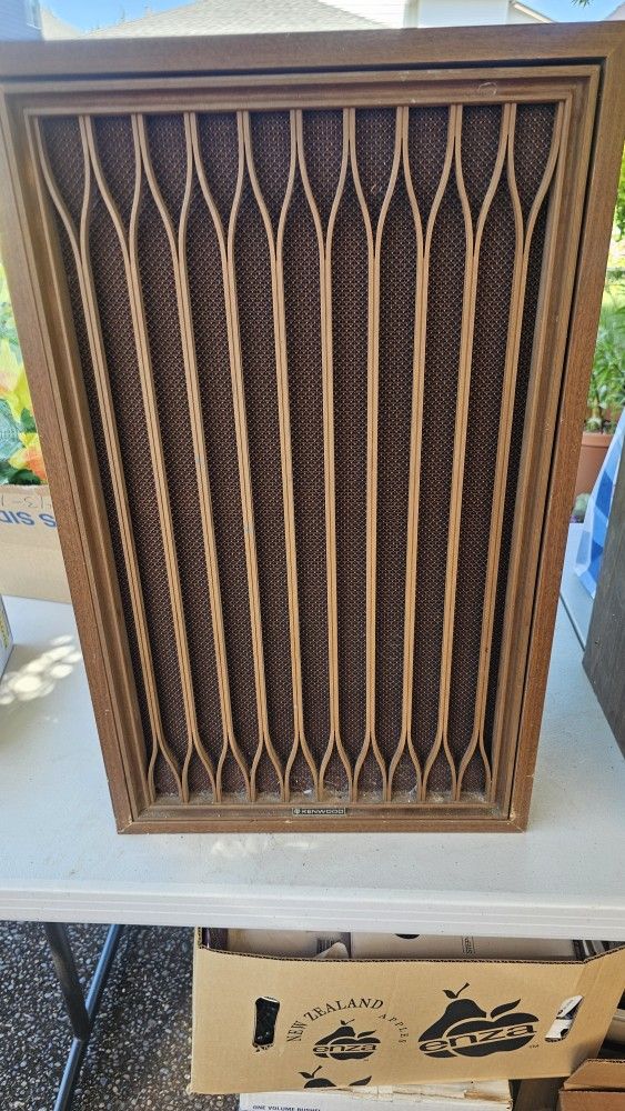 2 x Kenwood Speakers (1970's Era)
