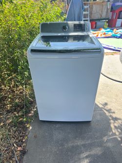 Samsung top load washer like new