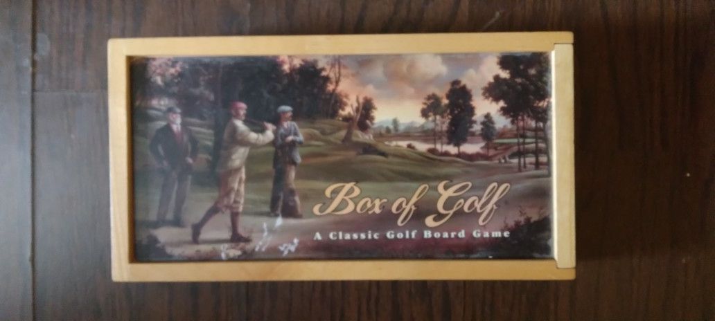 Box Of Golf Boardgame 