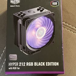 Hyper 212 RGB black Edition With CPU fan