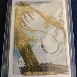 Marvel Masterpieces '92 Platinum #76 Sauron -Rainbow