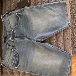 True Religion Jean Shorts 