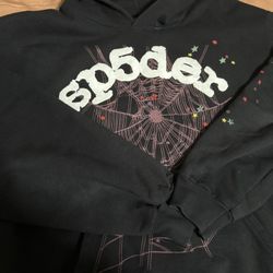 SP5DER HOODIE BLACK XL