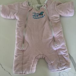 Merlin Magic Baby Sleep Suit Pink