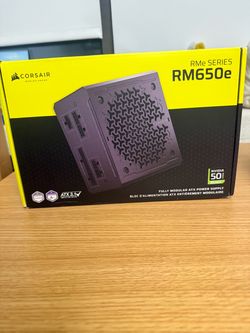 CORSAIR RM650e ATX 3.1 PCIe 5.1 650W Power Supply