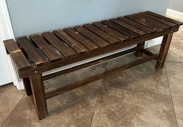 (NEW) 48” Wide Garden Park Bench