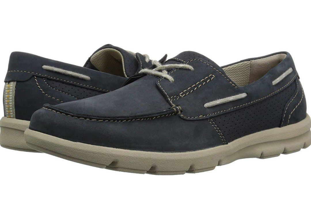 Clark Shoe Margus Edge Navy/Blue size 7 new