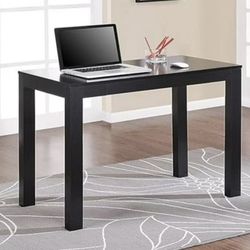 Ikea Black Desk 