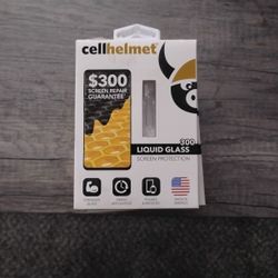 Cell Helmet Liquid Glass Screen Protection
