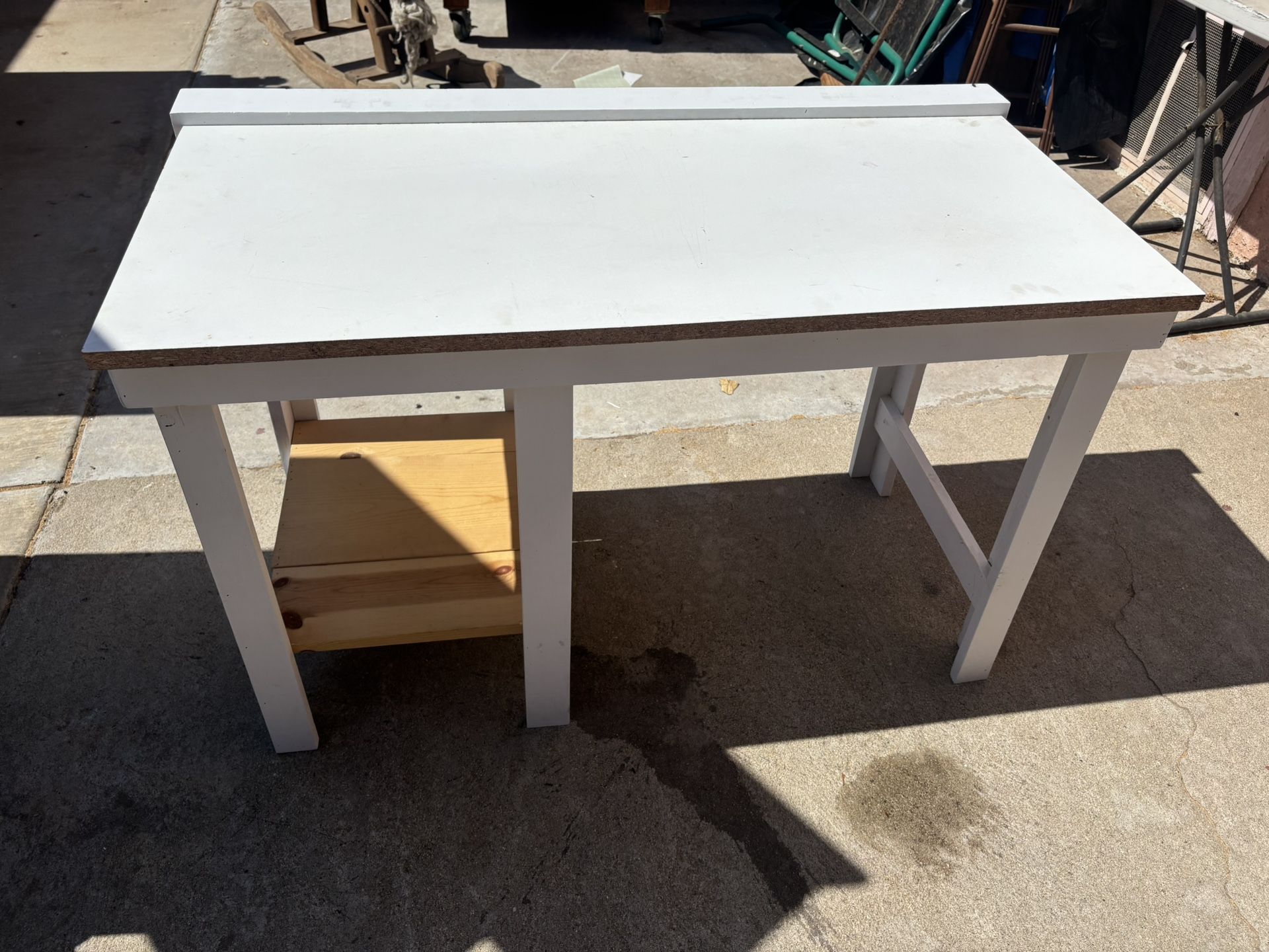 White Desk