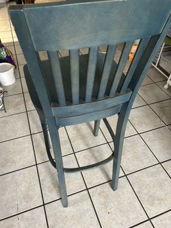 Green Bar Stool
