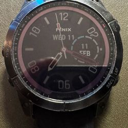 Garmin Fenix 7x Pro Sapphire Solar Titanium Watch