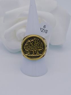 Ring Gold Plated 18k 
