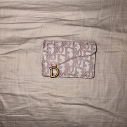 Dior Pink-White Wallet