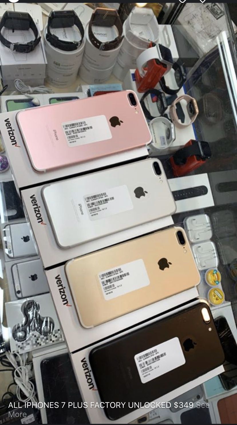 ALL VERIZON UNLOCKED 7 PLUS 32 GB