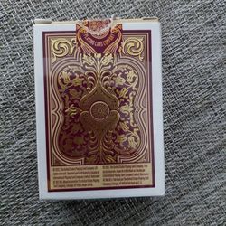 bicycle "verbena" playing cards