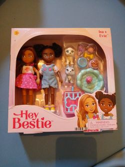 Hey bestie doll play set