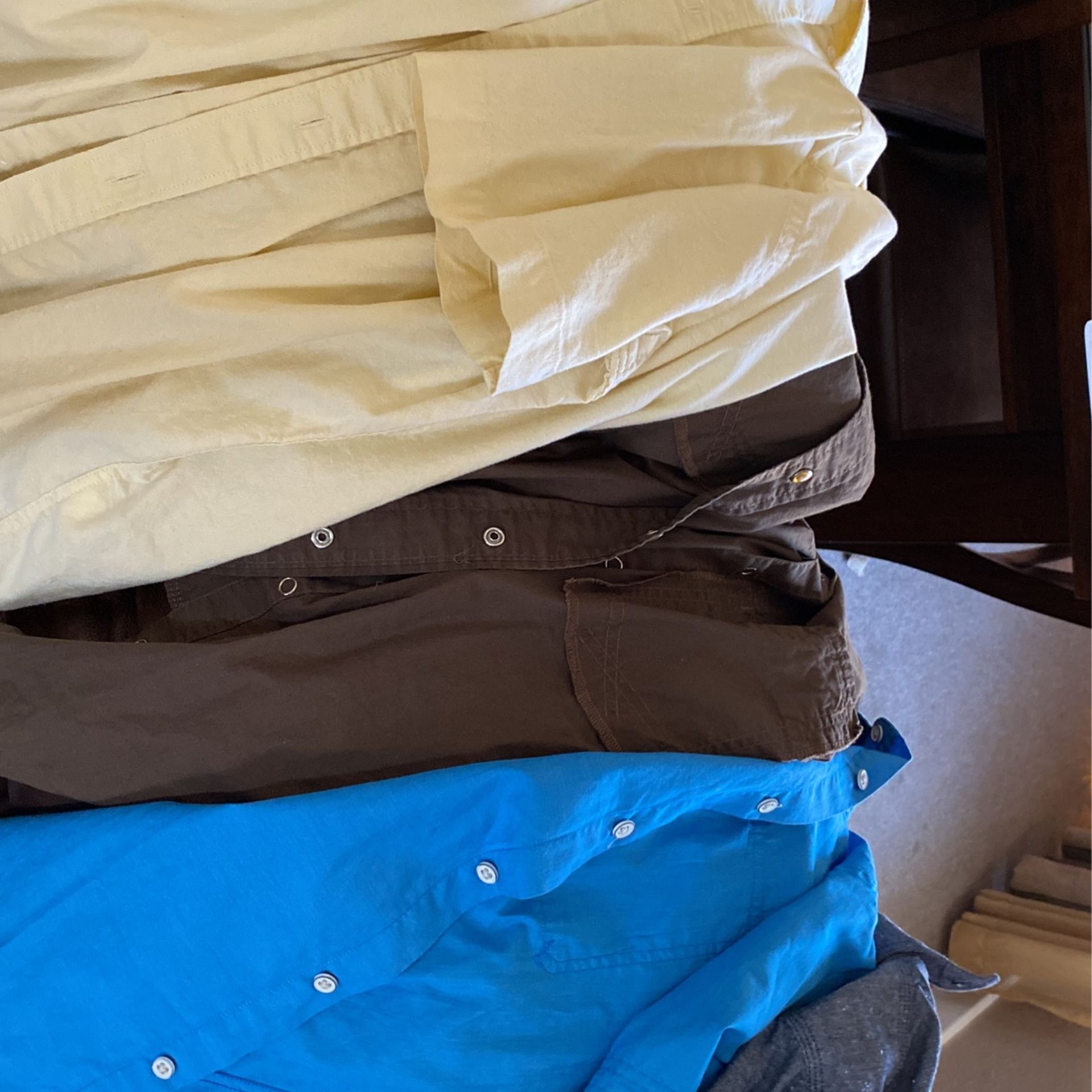 Button Up Shirts And Tees
