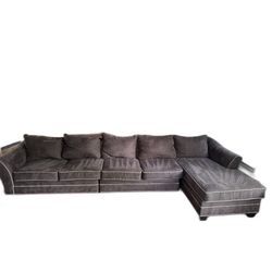 Raymour & Flanigan sectional (Right side chaise)
