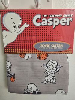 👻 Casper The Friendly Ghost Shower Curtain 👻